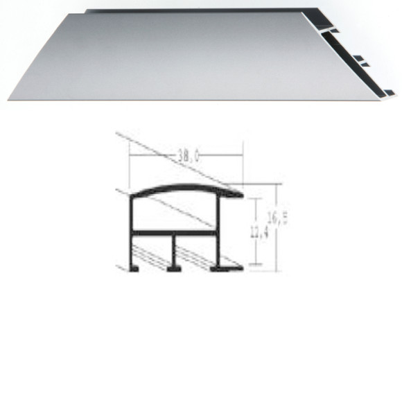 Listwa 82 010 cynowy mat cena za mb