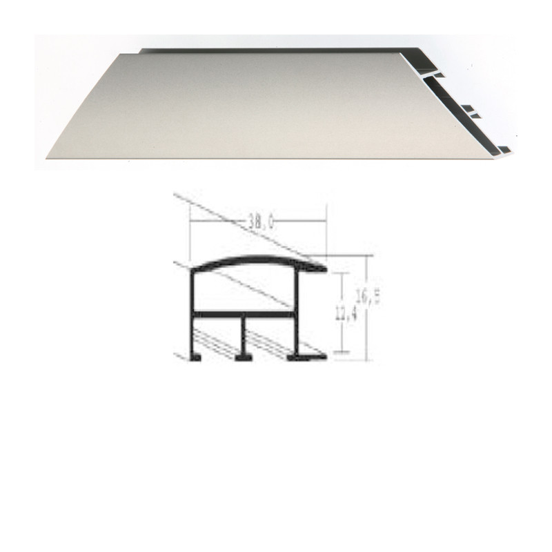 Listwa 82 256 stalowy mat cena za mb