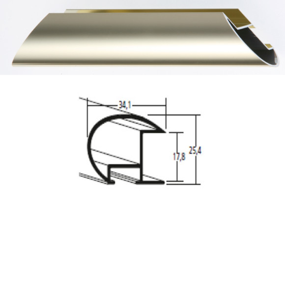 Listwa 85 000 jasny złoty cena za mb