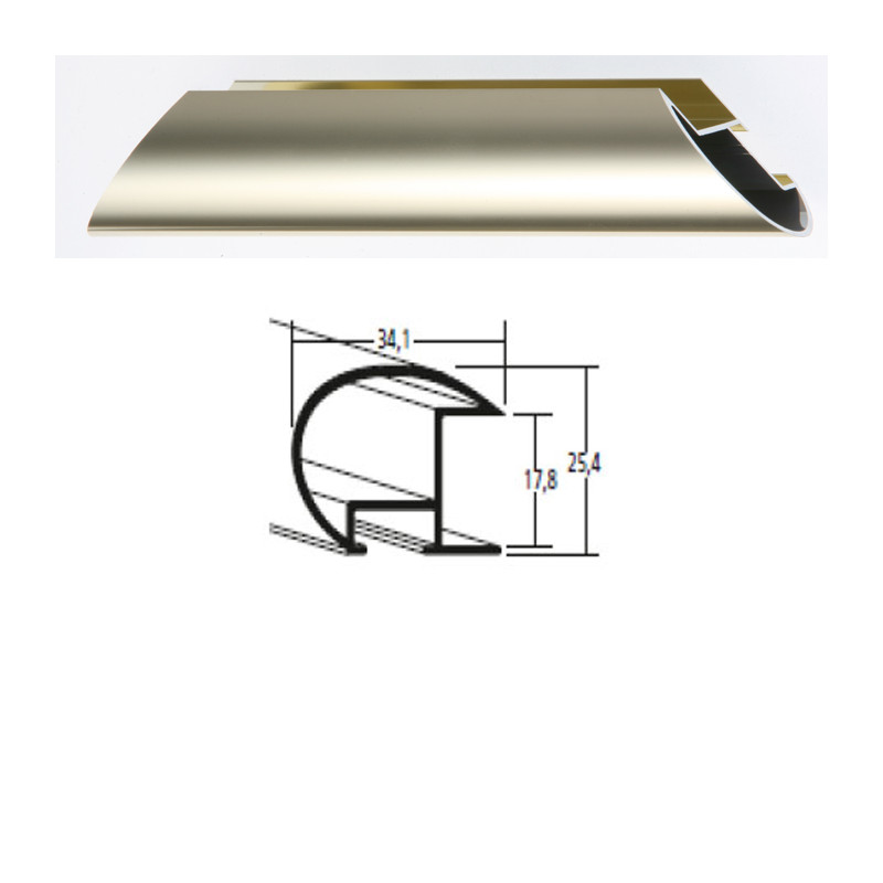 Listwa 85 000 jasny złoty cena za mb