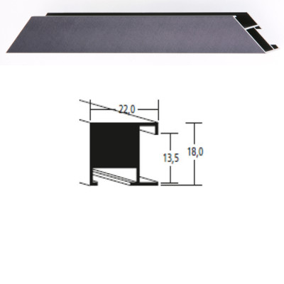 Listwa 97 168 kobalt szczotkowany cena za mb