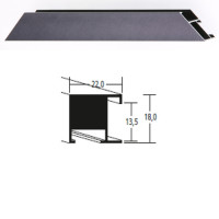 Listwa 97 168 kobalt szczotkowany cena za mb