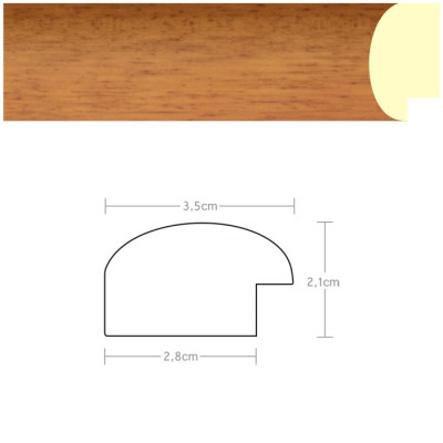 Listwa 970014 brąz 35mm, cena za mb