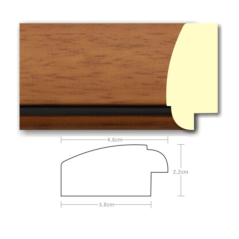 Listwa 970051 brąz 46mm, cena za mb