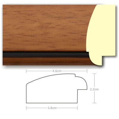 Listwa 970051 brąz 46mm, cena za mb