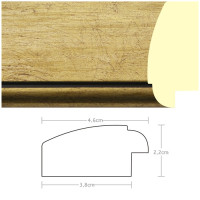 Listwa 970053 złoty 46mm, cena za mb