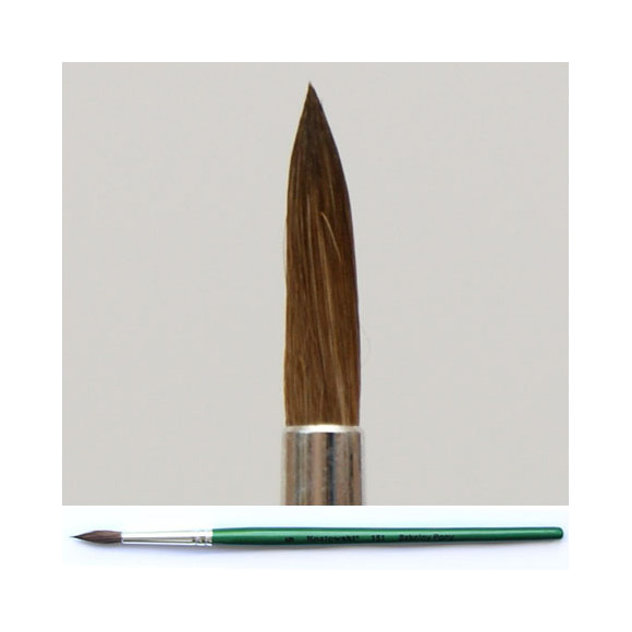 Pędzel szkolny, włosie pony 151