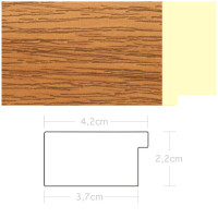 Listwa 970063 dąb 42mm, cena za mb