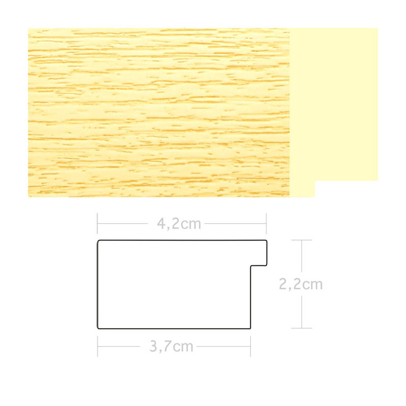 Listwa 970064 kremowy 42mm, cena za mb