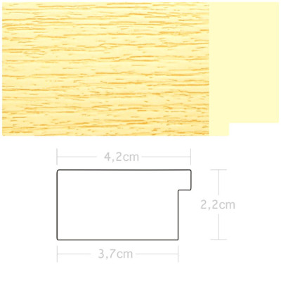 Listwa 970064 kremowy 42mm, cena za mb