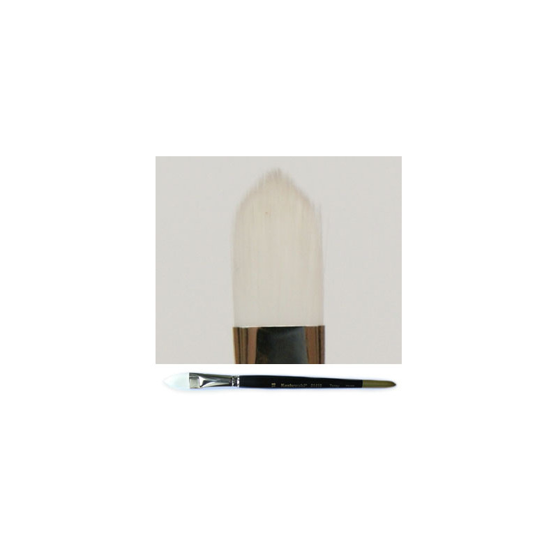 Pędzel koci język, biały Toray 31419