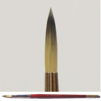 Pędzel sprężysty, cieniowane włosie nylonowe racoon 95