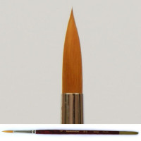 Pędzel okrągły, złote włosie Toray 975