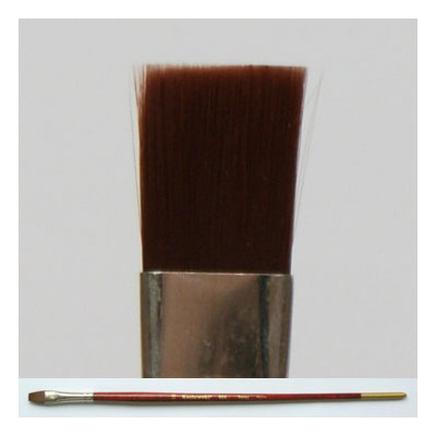 Pędzel, interlokowany Toray w kolorze czerwonego wina 984