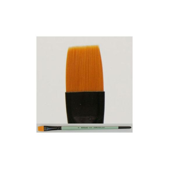 Pędzel płaski, włosie nylonowe 1006F