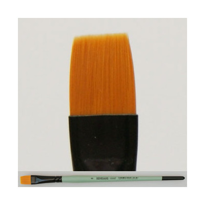 Pędzel płaski, włosie nylonowe 1006F