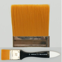 Pędzel płaski szeroki, włosie nylonowe 8044