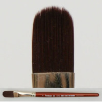 Pędzel kocie język, włosie syntetyczne 20708