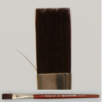 Pędzel płaski, włosie syntetyczne 20707