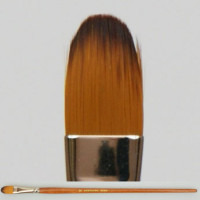 Pędzel koci język, włosie nylonowe 1001FR