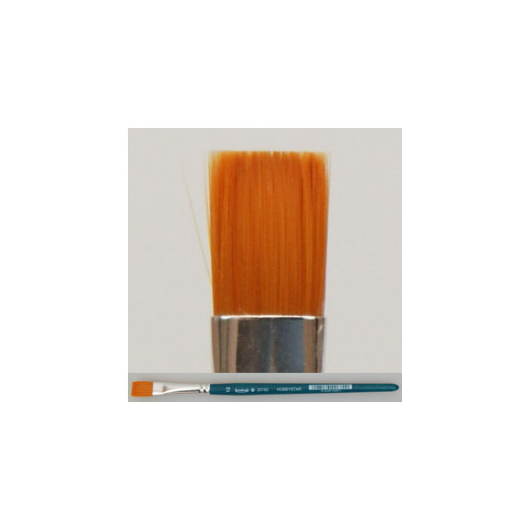 Pędzel płaski, włosie syntetyczne 20192