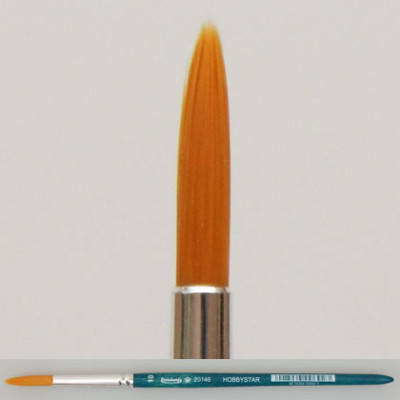 Pędzel okrągły, włosie syntetyczne 20146