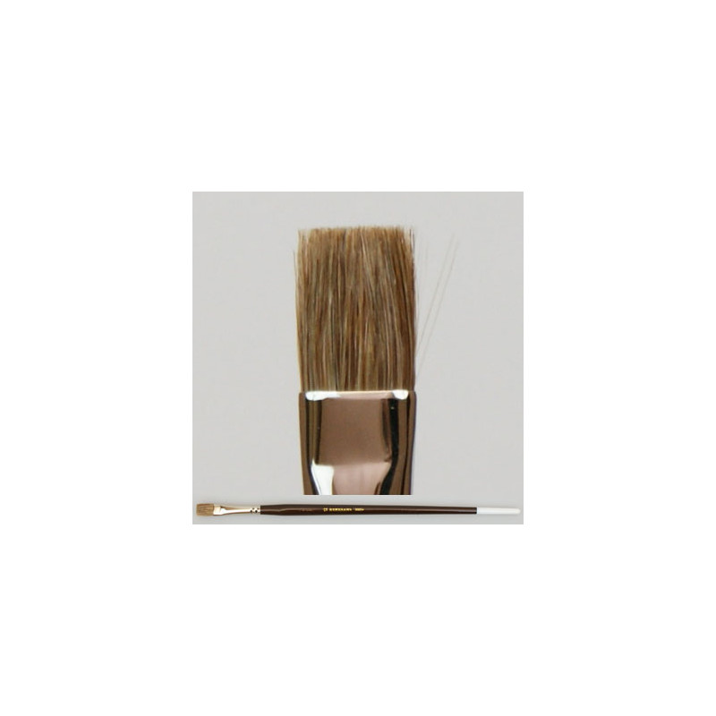 Pędzel płaski, włosie bydlęce 3005F