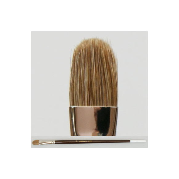 Pędzel koci język, włosie bydlęce 3005FR