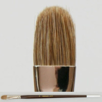 Pędzel koci język, włosie bydlęce 3005FR
