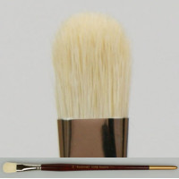 Pędzel koci język, biała szczecina 111118