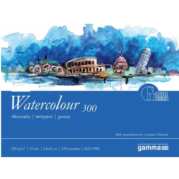 Blok Fabriano Watercolour 300g 10ark.