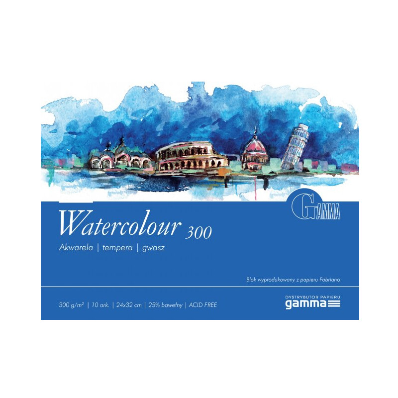 Blok Fabriano Watercolour 300g 10ark.