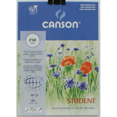 Blok do akwareli Canson 250g 10ark.