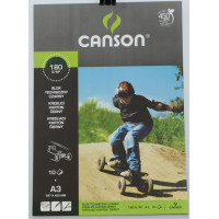 Blok techniczny Canson czarny 180g 10ark.