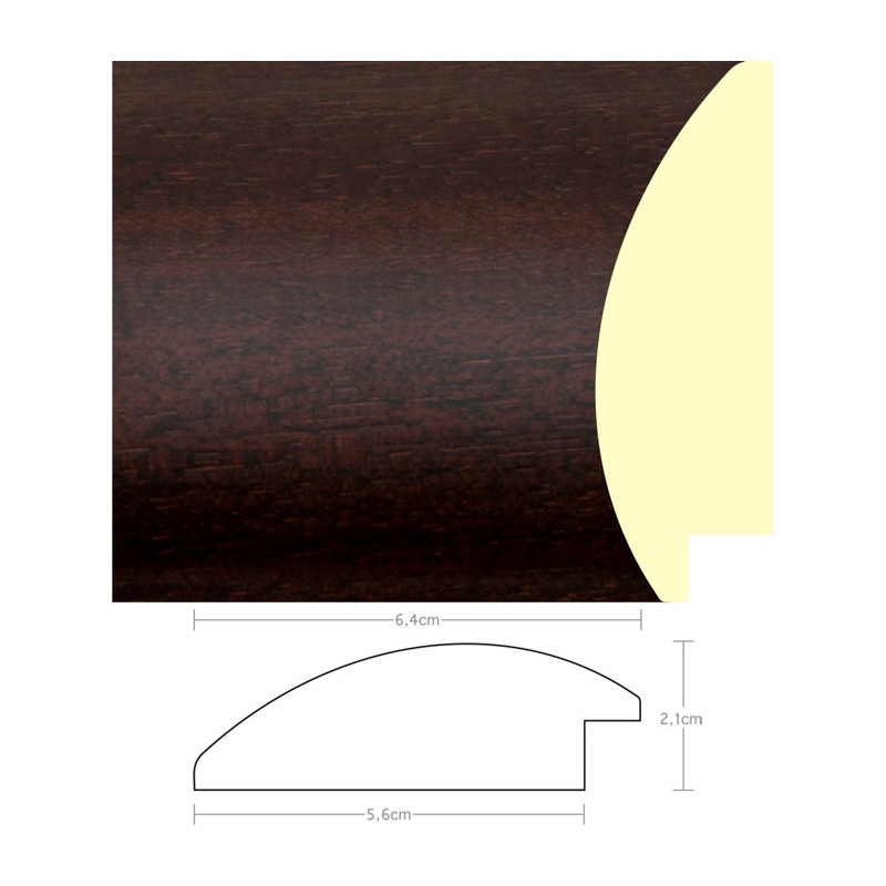 Listwa 970090 hebanowy 64mm, cena za mb