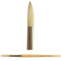 Pędzel okrągły, biała szczecina 11135