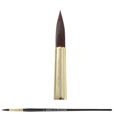 Pędzel okrągły, mahoń 1086R