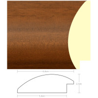 Listwa 970091 brąz 64mm, cena za mb