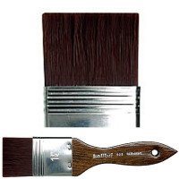 Pędzel płaski, włosie nylonowe 902