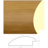 Listwa 970092 jasny brąz 64mm, cena za mb