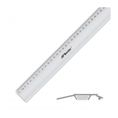 Linijka biurowa aluminiowa