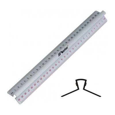 Linijka aluminiowa z uchwytem