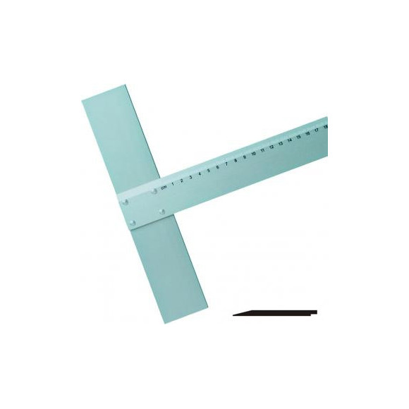 Linijka aluminiowa z ogranicznikiem
