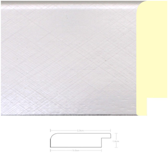 Listwa 970101 srebrny 59mm, cena za mb