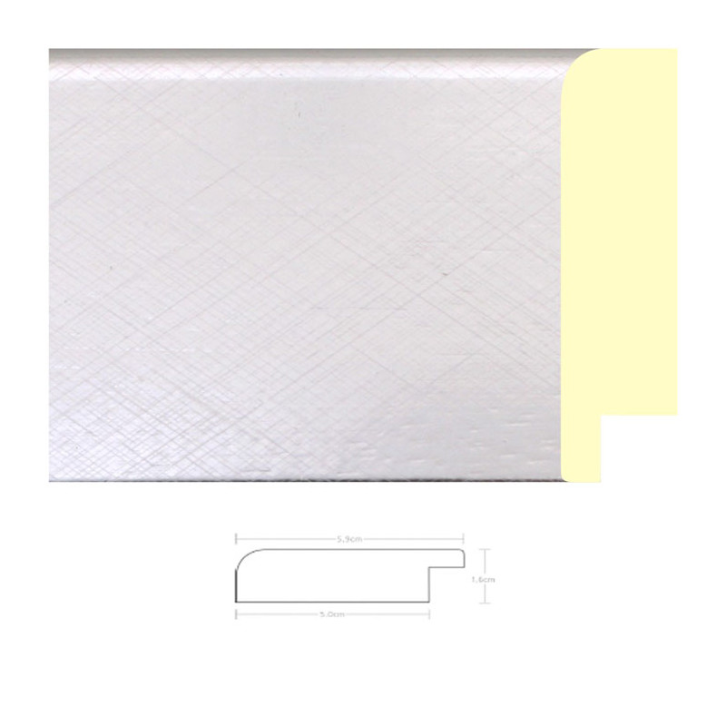 Listwa 970101 srebrny 59mm, cena za mb