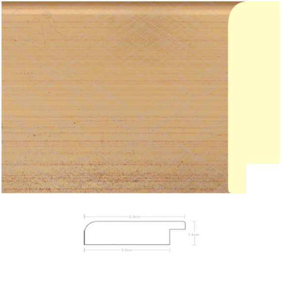 Listwa 970102 złoty 59mm, cena za mb