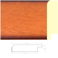 Listwa 970103 brąz 59mm, cena za mb