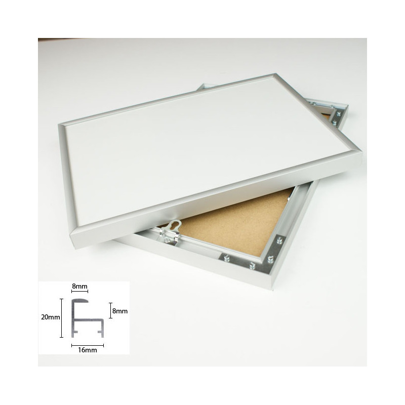 Rama AL-3A anodowana srebrna