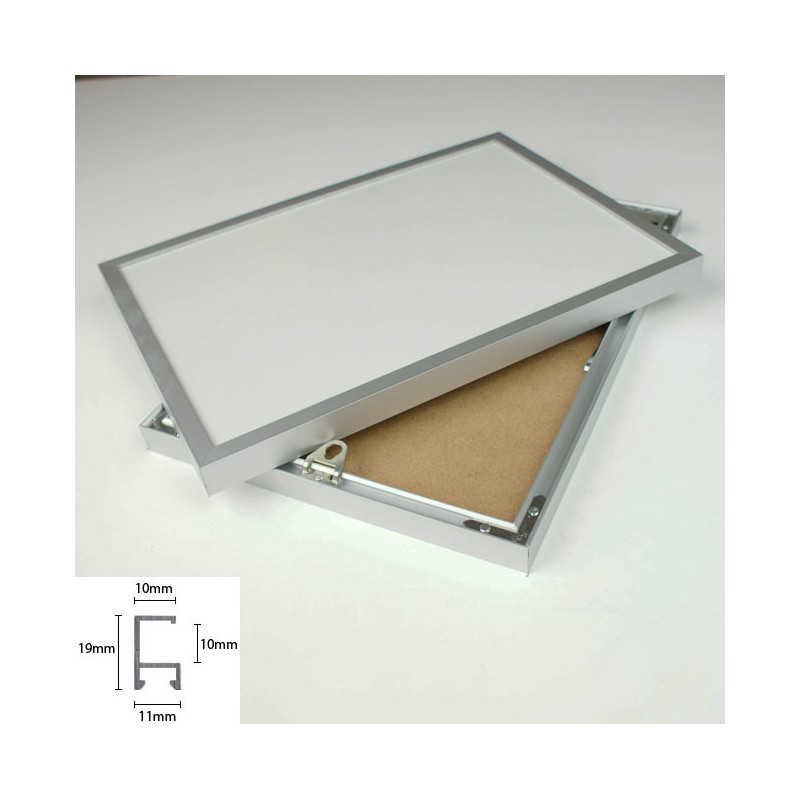 Rama AL-10A anodowana srebrna