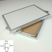 Rama AL-10A anodowana srebrna